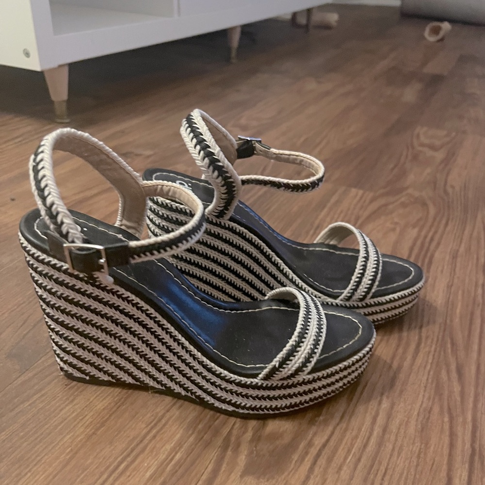 BP Platform Wedge Sandal, Size 8.5